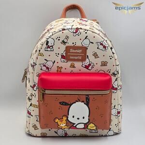Loungefly Sanrio Pochacco & Friends Mini Backpack New